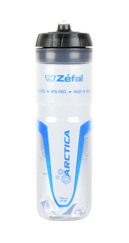 Zefal Arctica Bicycle Sports Water Bottle Polypropylene Insulated 700ml White 