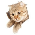 thumbnail image 4 of Pegatina para Inodoro de Gato de Dibujos Animados, Mural para Asiento de Inodoro, Pegatina Divertida para Tapa de Inodoro Impermeable, Pegatina Divert 21cmx23cm, 4 of 8