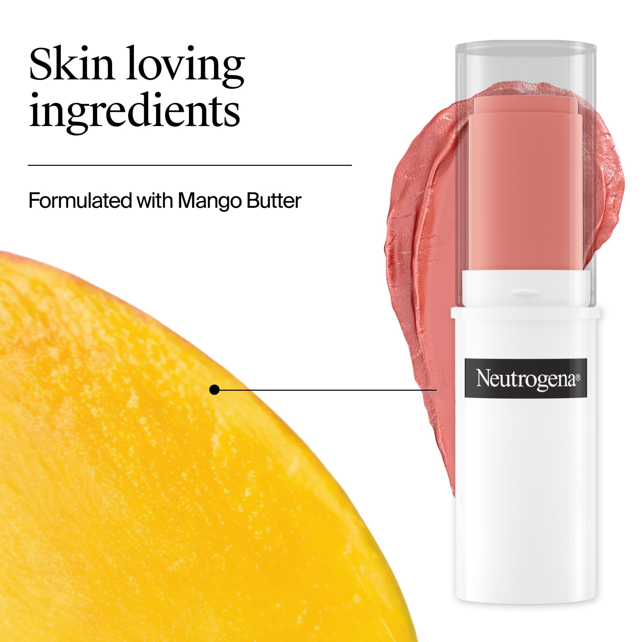 Neutrogena Healthy Glow Blush Stick Makeup, Peachy Keen, 0.3 oz