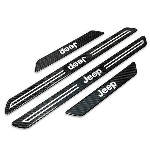 iPick Image Car Jeep Black Exterior Automotive Accessories (4 Pack)