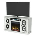 thumbnail image 5 of Twin Star Stanton Ridge Electric Fireplace TV Stand for TVs up to 55", White, 5 of 9