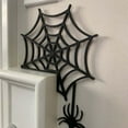 thumbnail image 4 of Panneau d'Angle de Porte d'Halloween en Bois Sorcière Araignée Décoration d'Halloween Signe de Sorcière Décoration d'Automne, 4 of 7