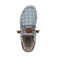 thumbnail image 2 of Mens Hey Dude Wally Americana Denim Star Casual Shoe, 2 of 4