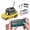 Yellow, variant on 1/64 Scale Mini FPV RC Car With 720P Camera APP Remote Control Real Time Video Recording Gyroscope Stabilization LED Ambient Lights For Indoor Desktop Driving Hobby Vehicle,6401- Silver
