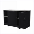 thumbnail image 4 of Kitchen Islands Modern Manufactured Wood with 59'' Countertop, Storage Cabinets & Shelves | Stationary Kitchen Islands | Large (56 in), 4 of 6