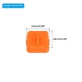 thumbnail image 2 of Unique Bargains Paper Cutter Replacement Blade, 5 Pcs A4 Size Portable Hidden Paper Trimmer Slicer Blade Refill Parts, Orange, 2 of 5