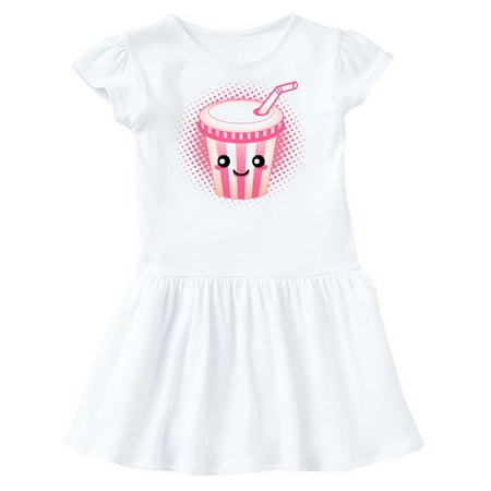

Inktastic Milkshake Lover or Soda Fan Gift Toddler Girl Dress