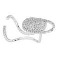 thumbnail image 3 of Nail Cover Rings Fingernail Rings Finger Decoration Rings Index Finger Nail Rings Rhinestone Nail Cover Rings Nail Cover Rings Adjustable Size Beautiful Practical Wear Easily Safe, 3 of 8
