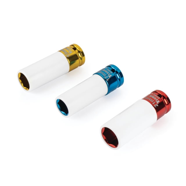 Set de enchufes Titan 21183, 3 unidades de 1/2 pulgada, que no se estropean
