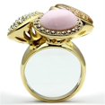 thumbnail image 3 of Bague en Laiton Plaqué GRD Crystal Multi GL301, 3 of 4