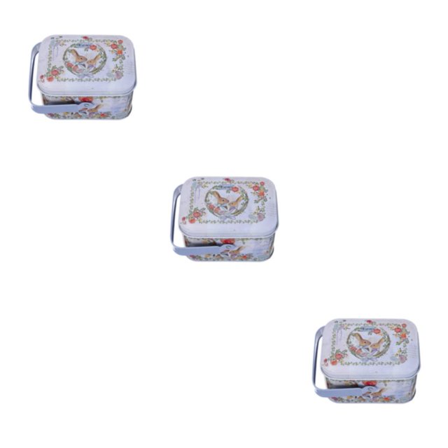 Cateissary Caja con tapas, embalaje sellado, joyería, galletas vacías, cajas de dulces de Metal, contenedor de almacenamiento para niños, Type1 NO1