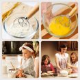 thumbnail image 5 of Precio sorpresa!Batidor de masa danés, batidor de masa/batidor de pan, masa madre, suministros para hornear pan para pasteles, pan, pizza, galletas, mano de madera, anillo de acero inoxidable, masa m, 5 of 5