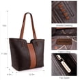 thumbnail image 3 of Bolso de mano Montana West MWC-118ACF de piel sintética, 36 x 13 x 28 cm, 3 of 5