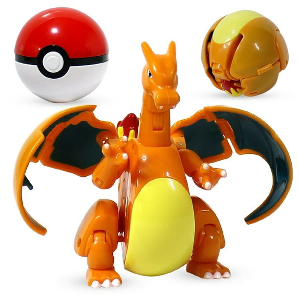 Ensemble de jouets pokémon authentique, 9 Styles différents, Pokeball  Pocket Monster Pikachu Eevee Charizard Gyarados Blastoise