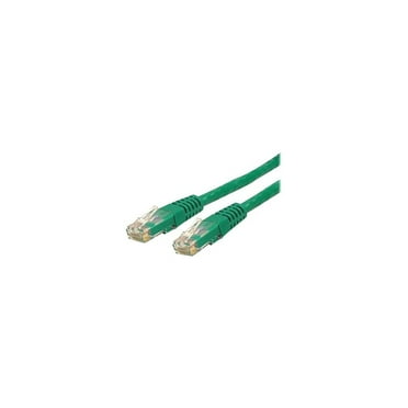 StarTech.com C6PATCH2GN 2 ft. Cat 6 Green Molded Cat6 UTP Patch Cable