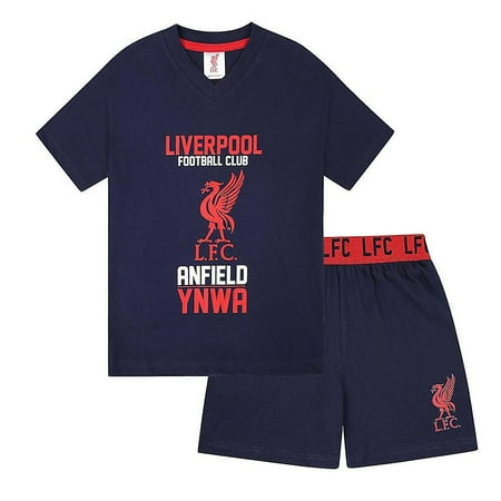 Liverpool FC Boys Pyjamas Short Kids OFFICIAL Football Gift Walmart