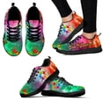thumbnail image 1 of Colorful Gradient Color Autism Awareness Sign Language Design Brand Fashion Shoes Graffiti Palm Print Casual Shoes, 1 of 5