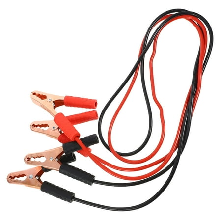 GJX 2pcs Jumper Cables Vehicle Battery Cables Booster Car Cables Outdoor Truck Emergency Cables