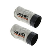 Ridgid OEM 300027097 300027056 300027097-2 Sander Dust Bag (2 Pack) R2611