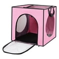 thumbnail image 3 of Caja de secado de pelo portátil jinwen para gatos y perros jaula de secador de cachorros Rosado, 3 of 8