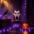 thumbnail image 5 of Miwamany Halloween Stretch Chair Cover, Elastic Spooky Ghost Slipcover, Full Dining Seat Protector for Kitchen Party Home Decor, Festive Furniture Accent, 5 of 6