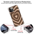 thumbnail image 3 of Coffee Heart Case for iPhone 14 Pro,Aesthetic Art Design TPU Bumper Cover Case, 3 of 6