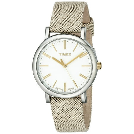 Timex Leather Ladies Watch T2P637