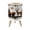 Color 1, variant on Small Trash Can with Lid Farmhouse Bear Deer Wooden Brown Grizzly Bear Majestic 1.8 Gallon Dog Proof Trash Can Round Garbage Can Waste Bin Wastebasket for Bathroom Bedroom Living Room