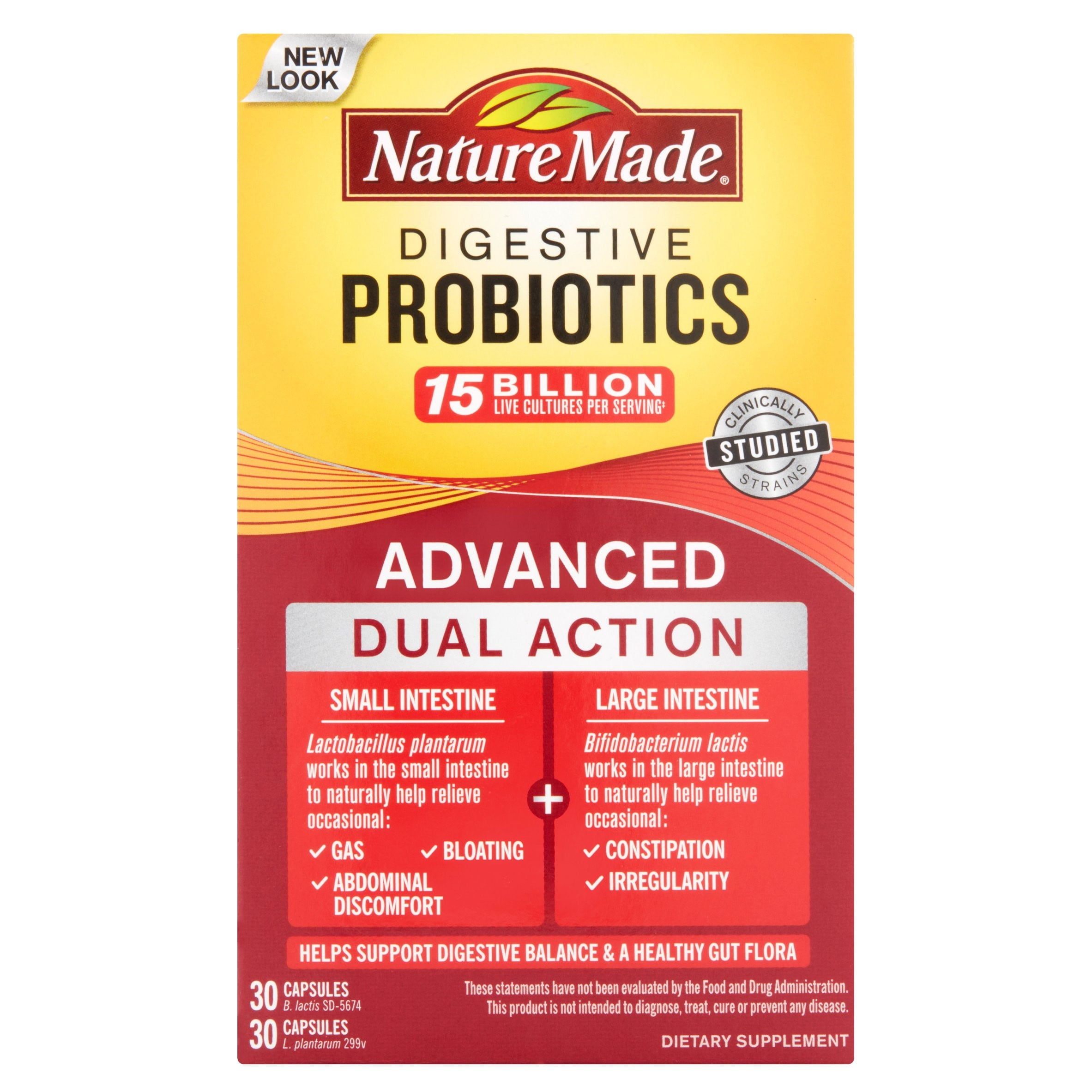 Nature Made Digestive Probiotics Advanced Capsules, 60 Ct Walmart.com