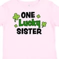 thumbnail image 4 of Inktastic One Lucky Sister with Shamrocks Girls Toddler T-Shirt, 4 of 5
