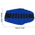 thumbnail image 3 of Motocross Asiento Cubierta Anti Deslizante Asiento Cojín Azul Negro, 3 of 8