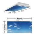thumbnail image 3 of Octo Lights - Fluorescent Light Covers - 2x4 Flexible Ceiling Light Filters - For Classrooms and Offices - Cloud 020, 3 of 8