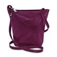 thumbnail image 1 of David King & Co 3518F Florentine Top Zip Mini Bag - Fuschia, 1 of 3