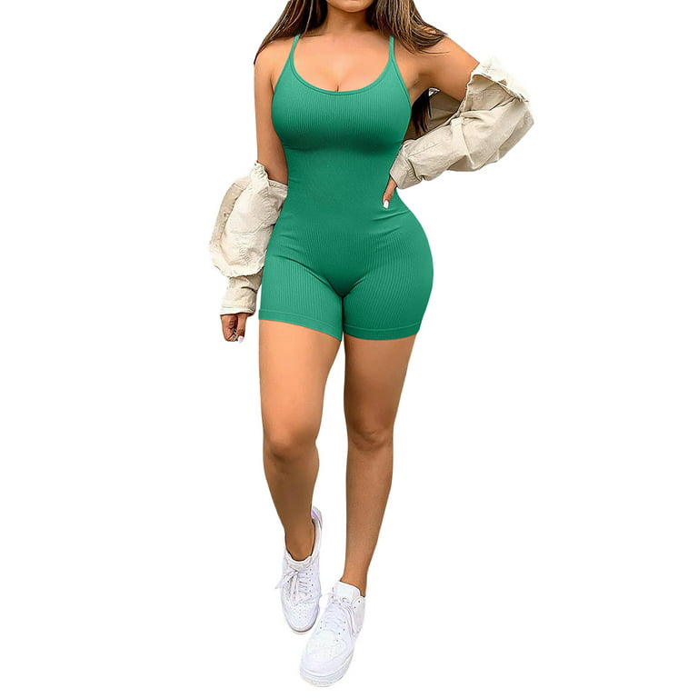  Valcatch Jumpsuits Shorts for Womens Sexy Unitard Bodysuit  Workout Rompers One Piece Summer Outfits Gym Yoga Clothes 2024 : Clothing,  Shoes & Jewelry