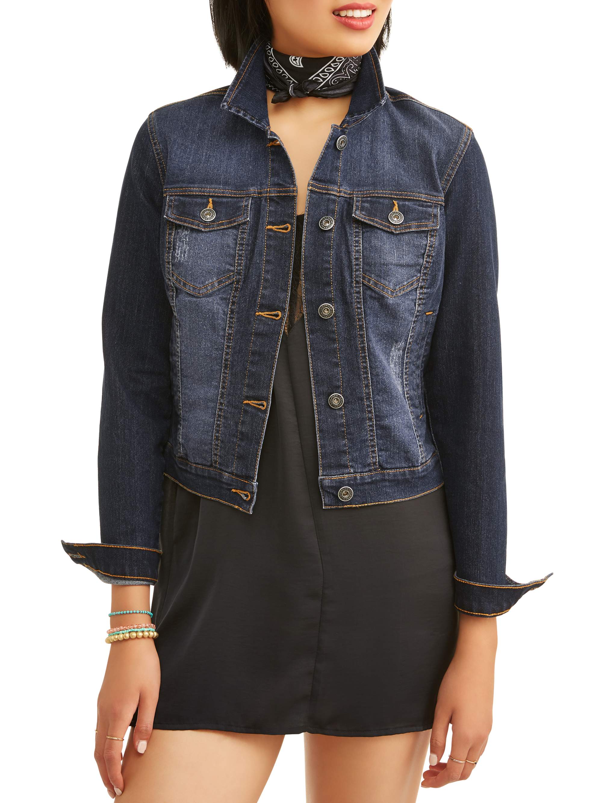 Miss Selfie Junior's Basic Denim Jacket | Onsales11.com - On Sale