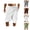 White, variant on Men's Linen Shorts with Wrap Skirt Summer Casual Elastic Waist Lightweight Boho Swim Bottoms Beachwear with Pockets