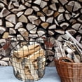 thumbnail image 1 of TAILTOSS Mesh Storage Basket Iron Firewood Storage Basket 1Pcs For Barbecues, 1 of 8