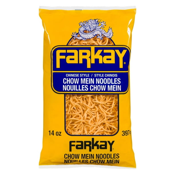 Nouilles Chow Mein de style chinois de Farkay 397 g