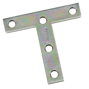 

2Pc National National 113704 Zinc T Plate Pack of 2 ~ 3 x 3