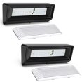 thumbnail image 1 of Luz LED de ocio para porche exterior de RV con interruptor XL 12v 650 lúmenes. Iluminación de repuesto para caravanas, remolques, campistas, 5ª ruedas, base negra, lente transparente (paquete de 2 uni, 1 of 5