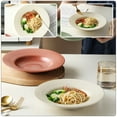 thumbnail image 3 of Deep Plate Ceramic Pasta Plate Western Food Plate Household Pasta Plate Pasta Plate, 3 of 7