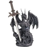 George S. Chen Imports SS-G-71329 Dragon Sword Collectible Fantasy Decoration Figurine