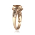 thumbnail image 2 of Gin & Grace 10KT RG Morganite and Diamond accent Ring., 2 of 5