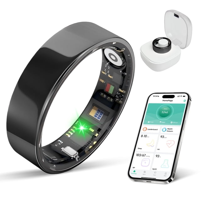 Batería de monitorización del sueño Smart Ring BIEMHA con 10 días de duración