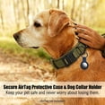 thumbnail image 6 of WAAYEEPAL Heavy Duty Nylon Dog Collar&Leash Set, Adjustable Training Collar with Control Handle, Sturdy Metal Buckle and AirTag Holder for Medium and Large Dogs (XL, Green), 6 of 7