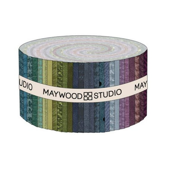 Bonnie Sullivan Woolies Flannel Sorbetto Vol. 2 Maywood Studio Strips 40 2.5-inch Strips Jelly Roll (ST-MASWOF-SORB) M421.27