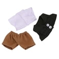 thumbnail image 1 of Traje De Muñeca, Conjunto De Ropa Para Muñeca, Chaleco, Camisa, Pantalones, Artesanía Exquisita, Fácil De Usar, Moda, 17 Cm Para Colección De Juegos, 1 of 7