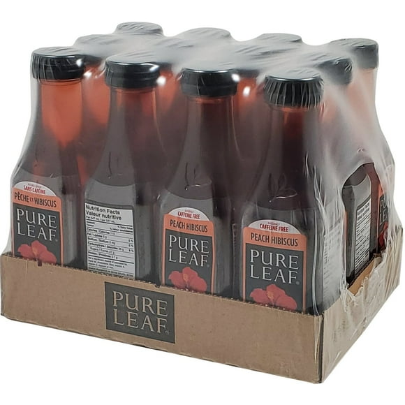 Pure Leaf Pure Leaf - Thé Glacé Hibiscus Pêche Caisse [12x547 ml]