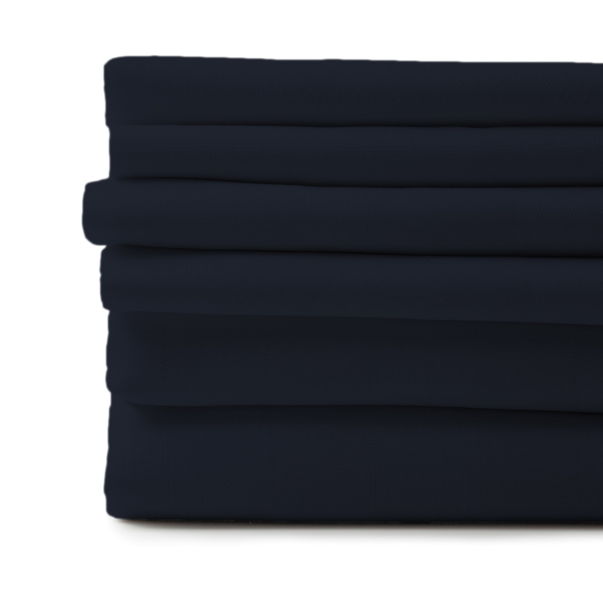 6-Piece 4 Pillowcases Deep Pocket Bed Sheet Set Bamboo Feel Set