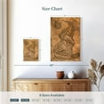 thumbnail image 4 of Elephant Stock Boho Vintage Elephant Wall Art - Vertical Canvas Wall Art - Hallway Wall Decor - Animal Canvas - Brown And Orange Decor - 8" x 12", 4 of 8